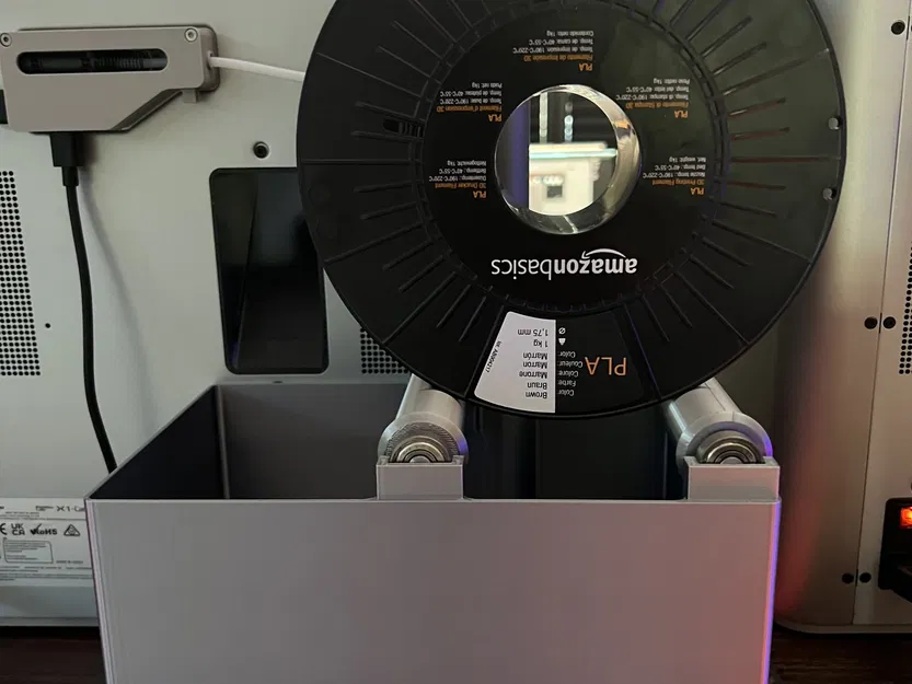 Giá đỡ cuộn filament trên giỏ xả BambuLab - Image 1