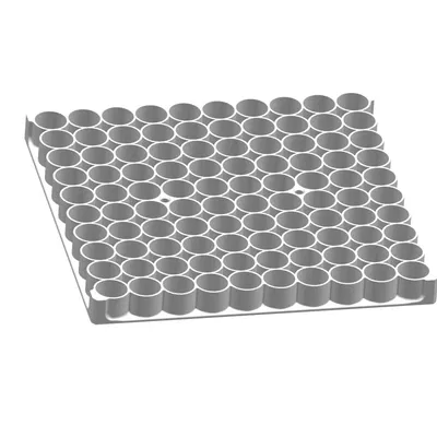 Giỏ chứa 100 pin 18650 cho dự án DIY