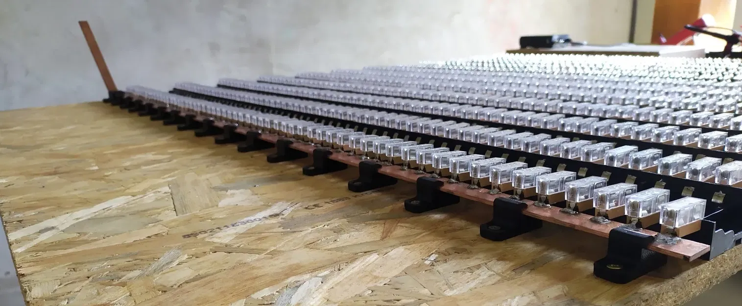 Giá đỡ thanh đồng phẳng 25mm x 5mm - Image 4