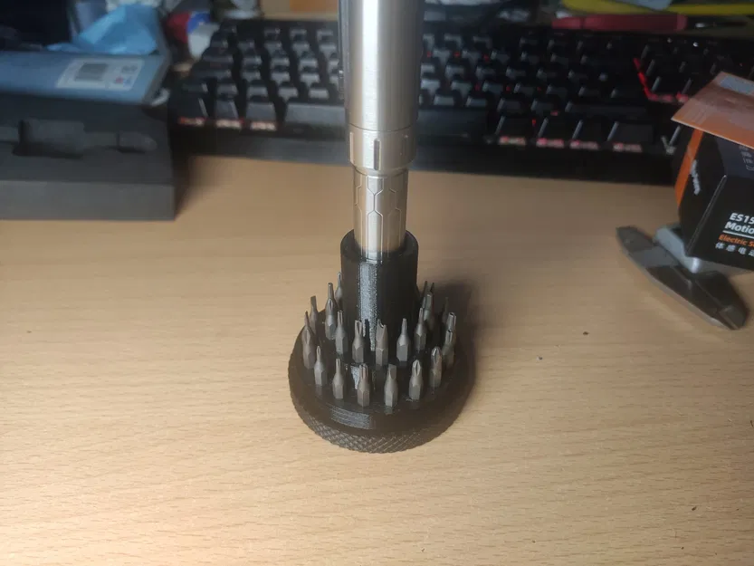 Hộp đựng tua vít điện ES15 và đầu bit - Image 2