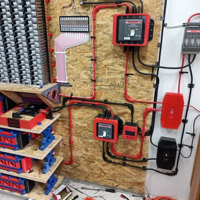 Bộ giá đỡ dây điện 35mm cho hệ thống lưu trữ năng lượng