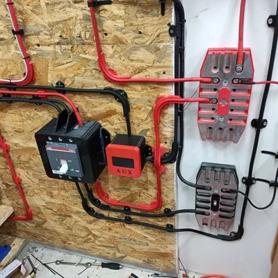 Bộ giá đỡ dây điện 35mm cho hệ thống lưu trữ năng lượng