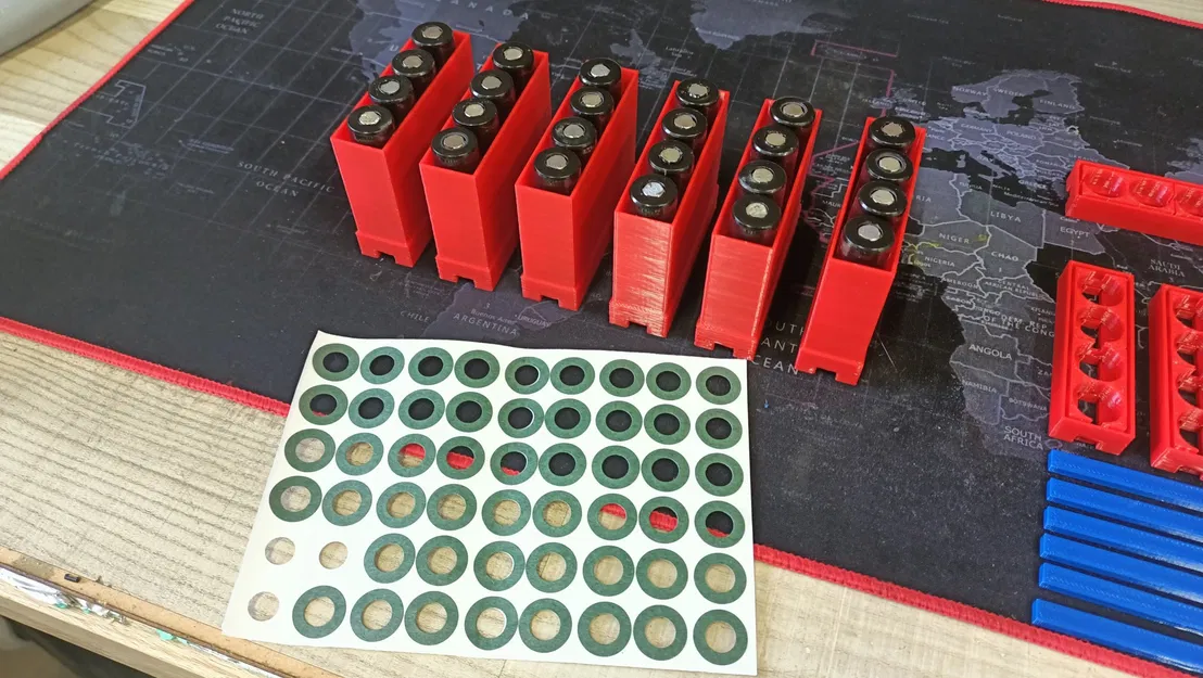 Bộ pin Mini với tế bào 18650 1s4p V2 - Image 5