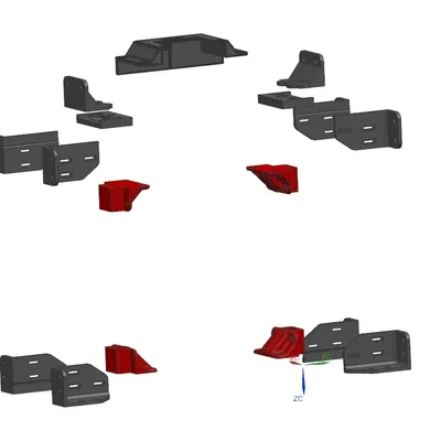 Bộ kit di dời dây đai trục Z cho TEVO Black Widow