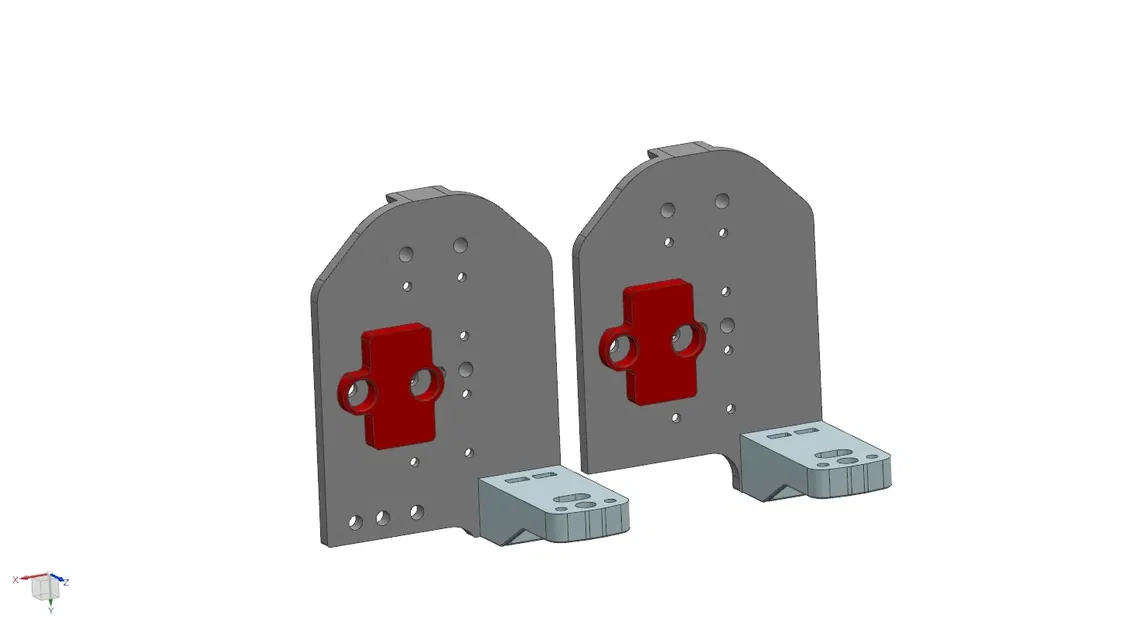 Bộ chuyển đổi trục X từ V-wheels sang hướng dẫn tuyến tính... - Image 1