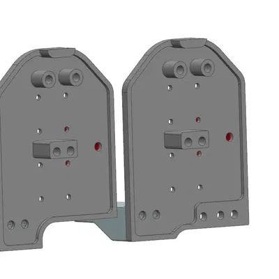 Bộ chuyển đổi trục X từ V-wheels sang hướng dẫn tuyến tính...