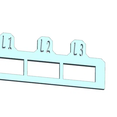 Đồng hồ Volt 4 trong 1 AC 100A lắp âm tường