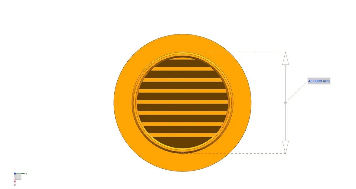 Lưới thông gió cho ống 50mm - Image 1