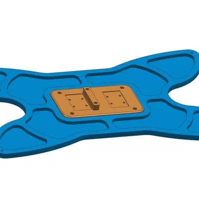 Bộ chuyển đổi trục Y từ bánh xe V sang hướng dẫn tuyến tí...