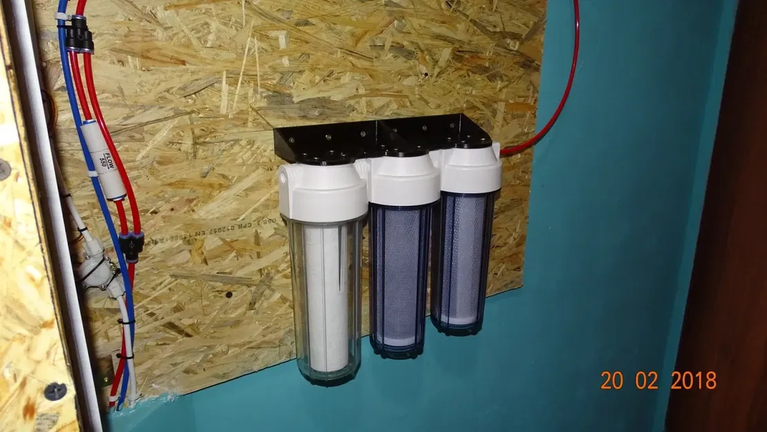 Giá đỡ tường cho bộ lọc nước 10 inch - Image 4