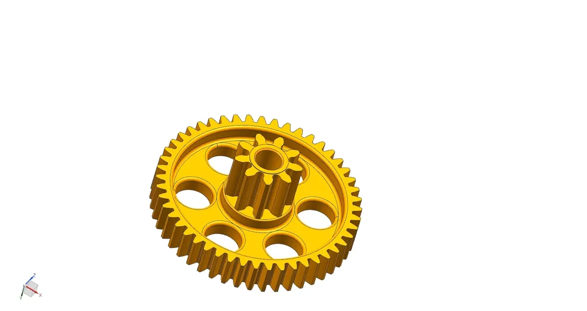 Hộp số bánh răng nhựa cho ô tô điện trẻ em 550 - Image 1