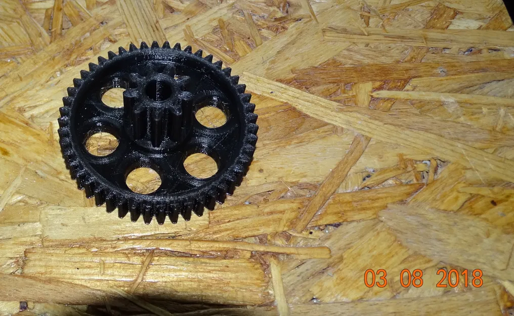 Hộp số bánh răng nhựa cho ô tô điện trẻ em 550 - Image 2