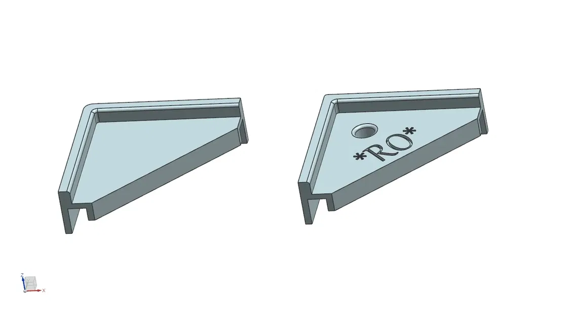 Góc bể cá cho nắp kính với các phiên bản độ dày khác nhau - Image 1