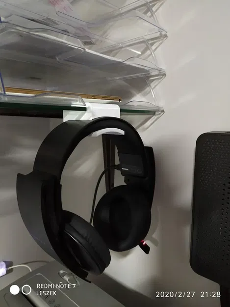 Giá đỡ tai nghe PS3 gắn kính hoặc kệ 5mm - Image 3