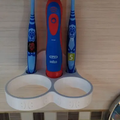 Giá đỡ tường cho cốc và bàn chải đánh răng trẻ em