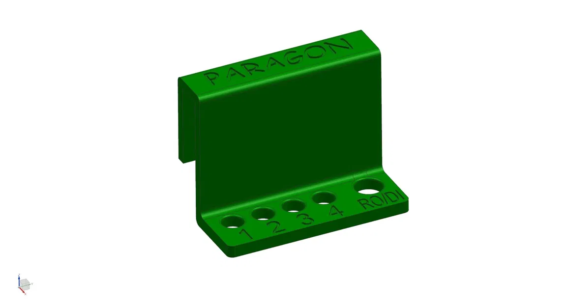 Giá đỡ ống từ bơm định lượng cho ống RO/DI 5mm, 6mm, 8mm và... - Image 1