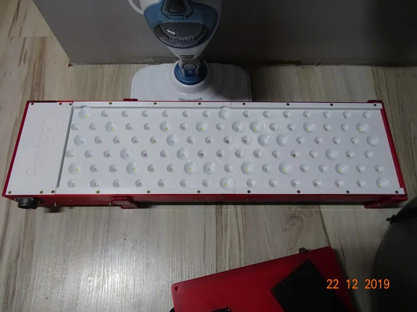 Đèn LED DIY 350W - Vỏ đèn không cần thấu kính - Image 6