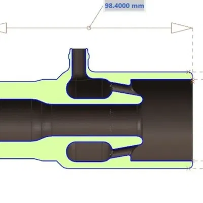 Béc phun Venturi Jebao DC 3000/4000 (V2) - Hai ống dẫn khí