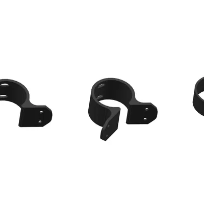 Bộ giá đỡ cho hàng rào gỗ với cột 48mm