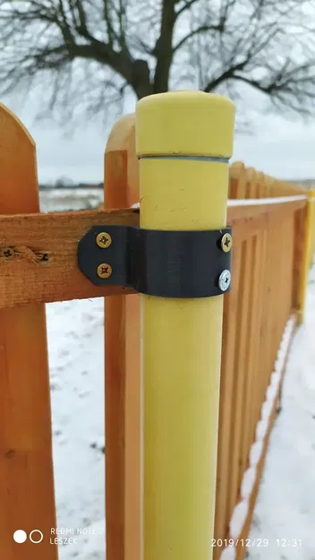 Bộ giá đỡ cho hàng rào gỗ với cột 48mm - Image 2