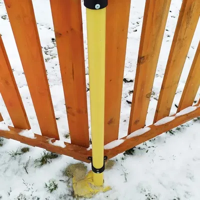 Bộ giá đỡ cho hàng rào gỗ với cột 48mm