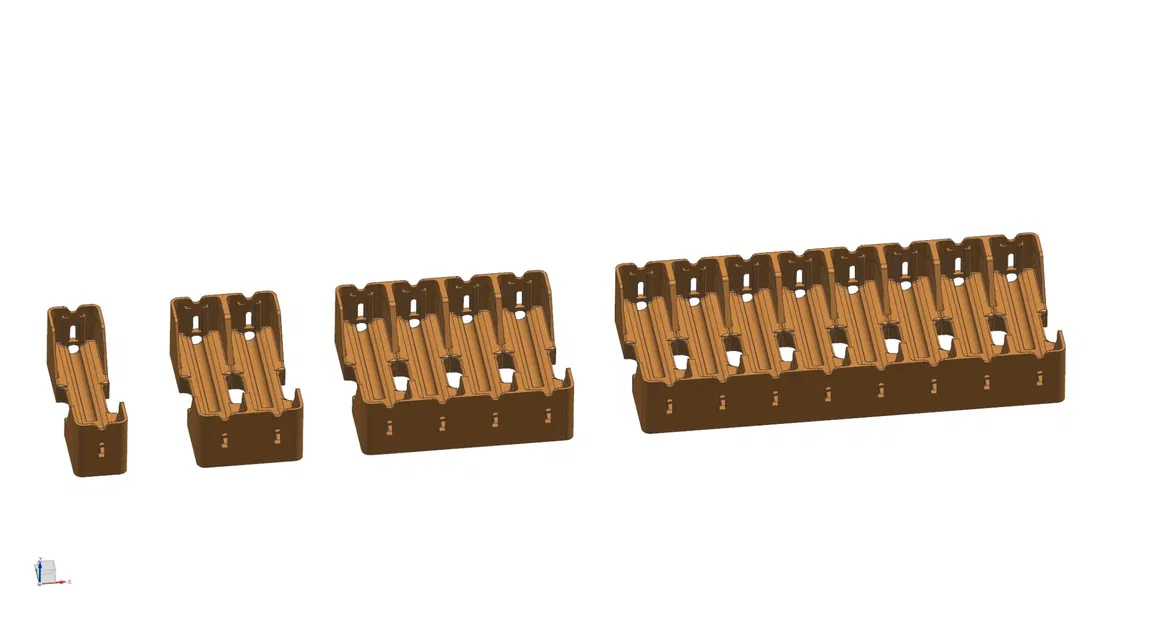 Giá đỡ pin 18650 với không gian cảm biến nhiệt độ DS18B20 - Image 1