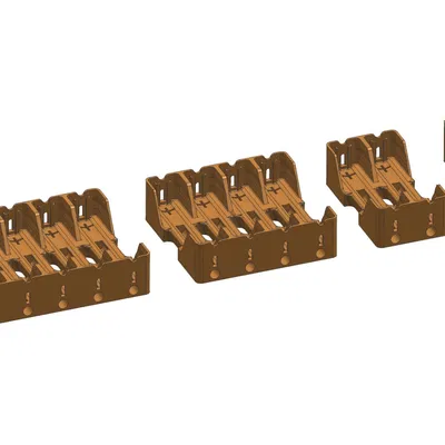 Giá đỡ pin 18650 với không gian cảm biến nhiệt độ DS18B20