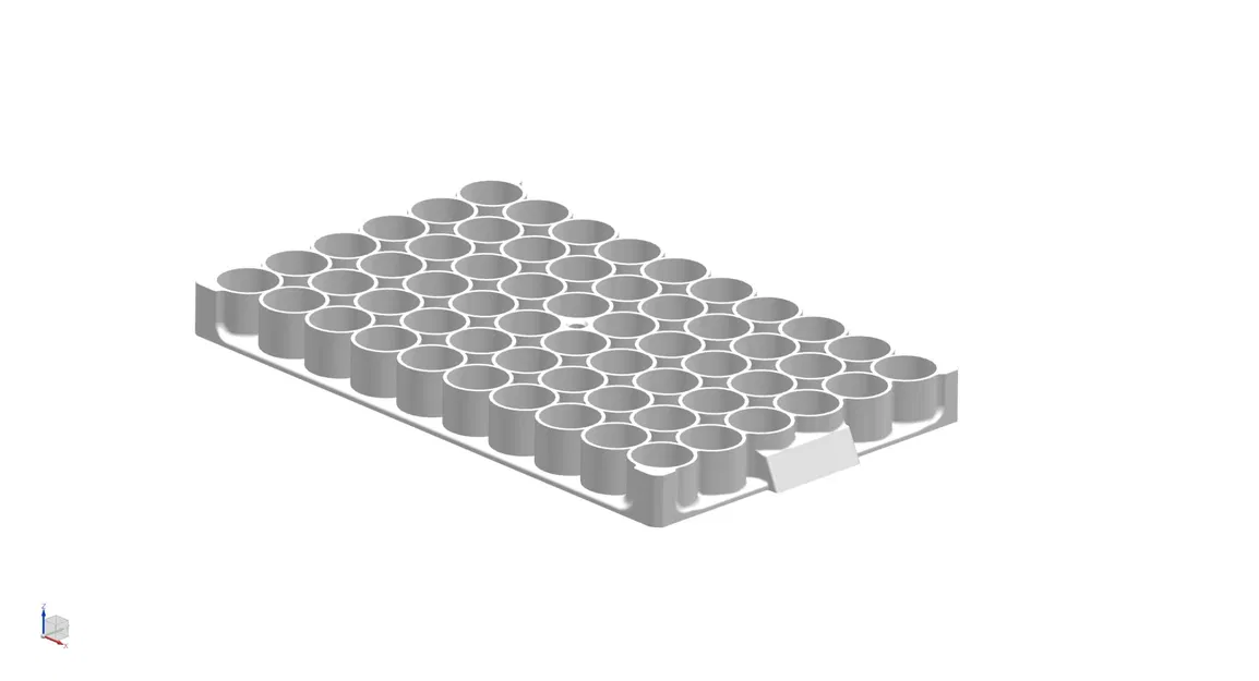 Giỏ đựng pin 18650 cho 48 và 60 cell - Image 1