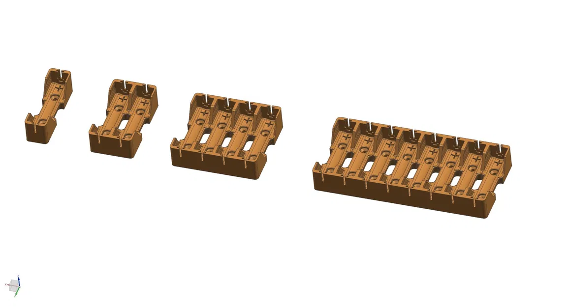 Giá đỡ pin 18650 phiên bản V1 và V2 - Image 1