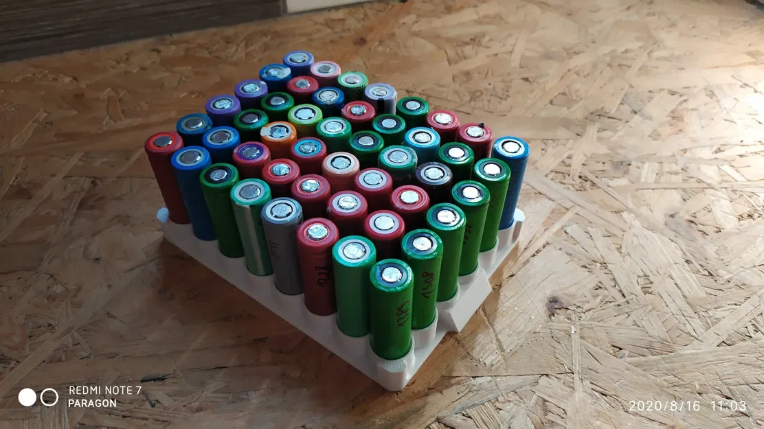 Giỏ đựng pin 18650 cho 48 và 60 cell - Image 3