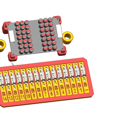 Bộ giá đỡ cho bộ cân bằng hoạt động 14s và hộp cầu chì