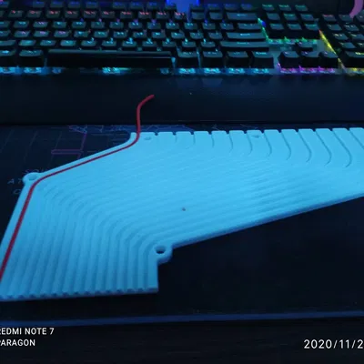 Bộ tổ chức dây cáp gắn tường phẳng cho hệ thống bms 14s