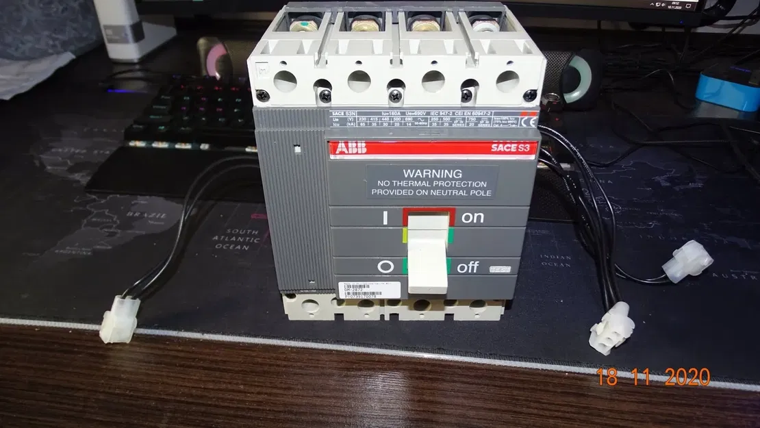 Nắp ngắt mạch Sace ABB S3 4-Pole - Image 3