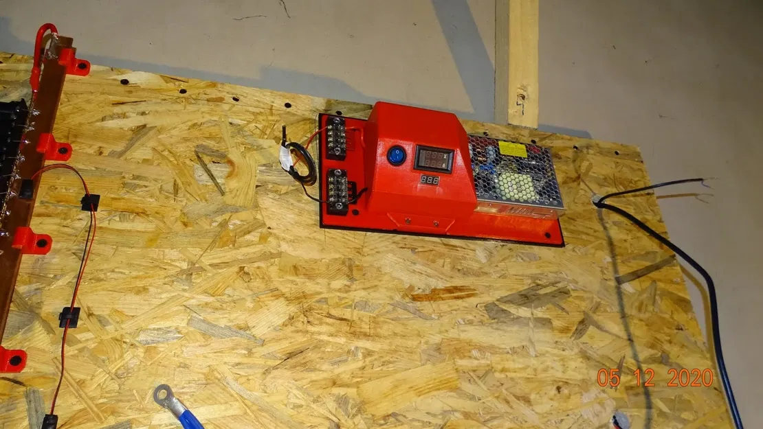 Hộp nguồn 24V Mean Well LRS-150-24 với công tắc và đồng hồ đo - Image 5