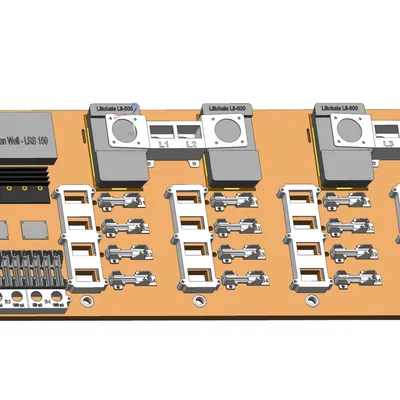 Giá đỡ thử nghiệm cho pin 18650 sử dụng Litokala Li 500