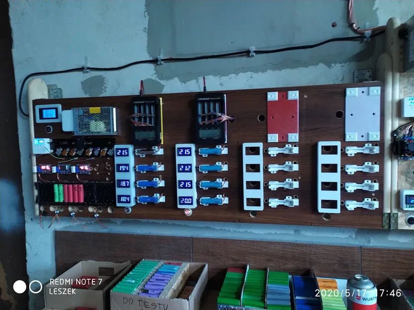 Giá đỡ thử nghiệm cho pin 18650 sử dụng Litokala Li 500 - Image 4