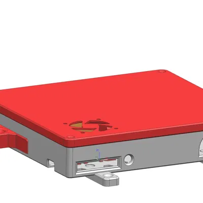 Vỏ hộp cho Raspberry Pi 4B với ổ cứng SATA 2.5 inch