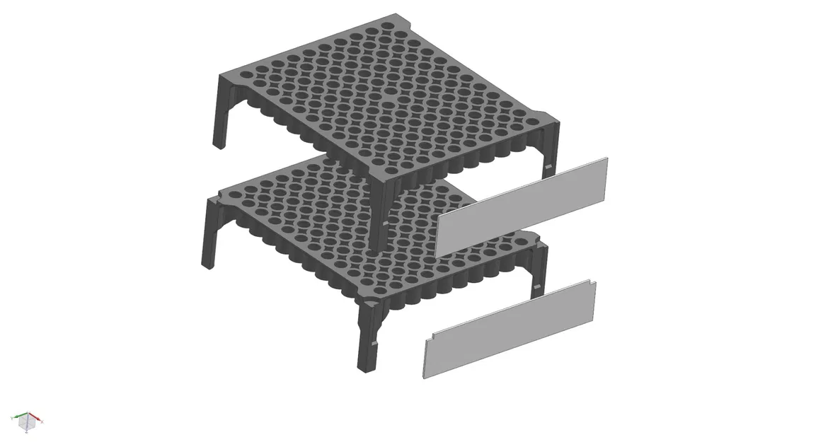 Giỏ đa cấp cho pin 18650 - Phiên bản 2 - Image 3