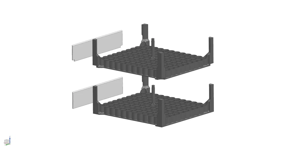 Giỏ đa cấp cho pin 18650 - Phiên bản 2 - Image 4