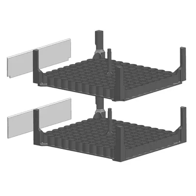 Giỏ đa cấp cho pin 18650 - Phiên bản 2