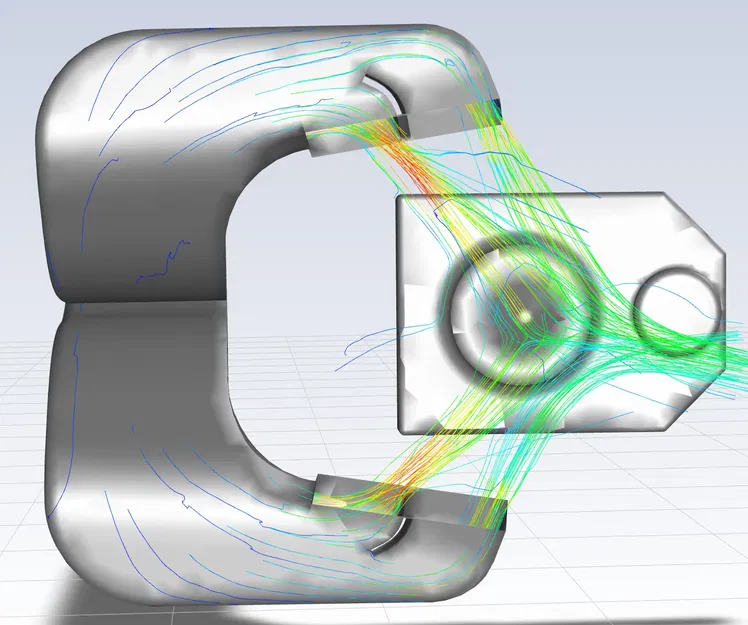 Ống dẫn quạt Delta-P V2-R2 cho máy ép BEAR - Image 4