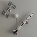 Giá đỡ treo tường cho Trạm Không Gian Quốc Tế LEGO - Thumbnail 6