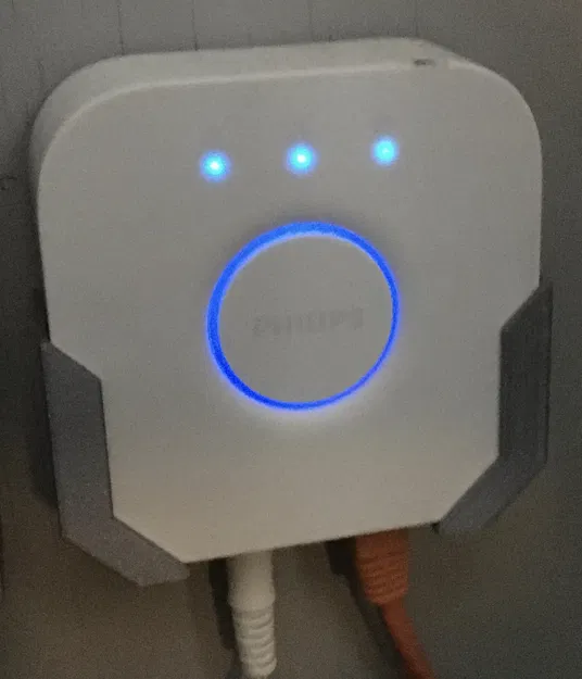 Giá đỡ Philips Hue Bridge phiên bản 2 tiết kiệm nhựa - Image 1