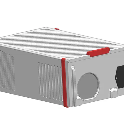 Hộp nguồn cho Riden RD6012 với thiết kế tùy chỉnh 800W