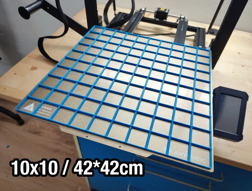 Bảng đế Gridfinity lớn 10x10 10x6 10x7 cho ngăn kéo Ikea Malm - Image 1