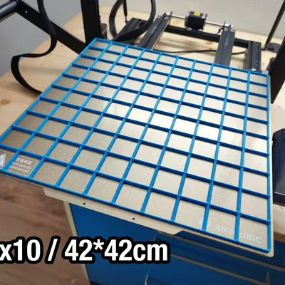 Bảng đế Gridfinity lớn 10x10 10x6 10x7 cho ngăn kéo Ikea Malm