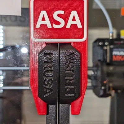 Biển báo nhắc nhở in ASA/ABS/TPU cho hộp Prusa