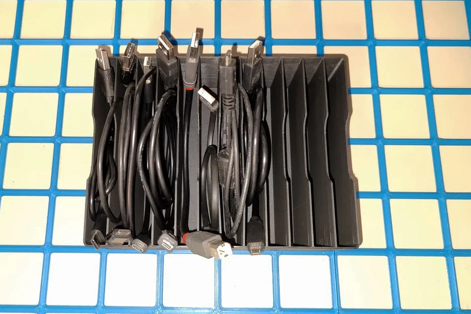 Khay tổ chức cáp USB 12x - gridfinity 3x4 - Image 4