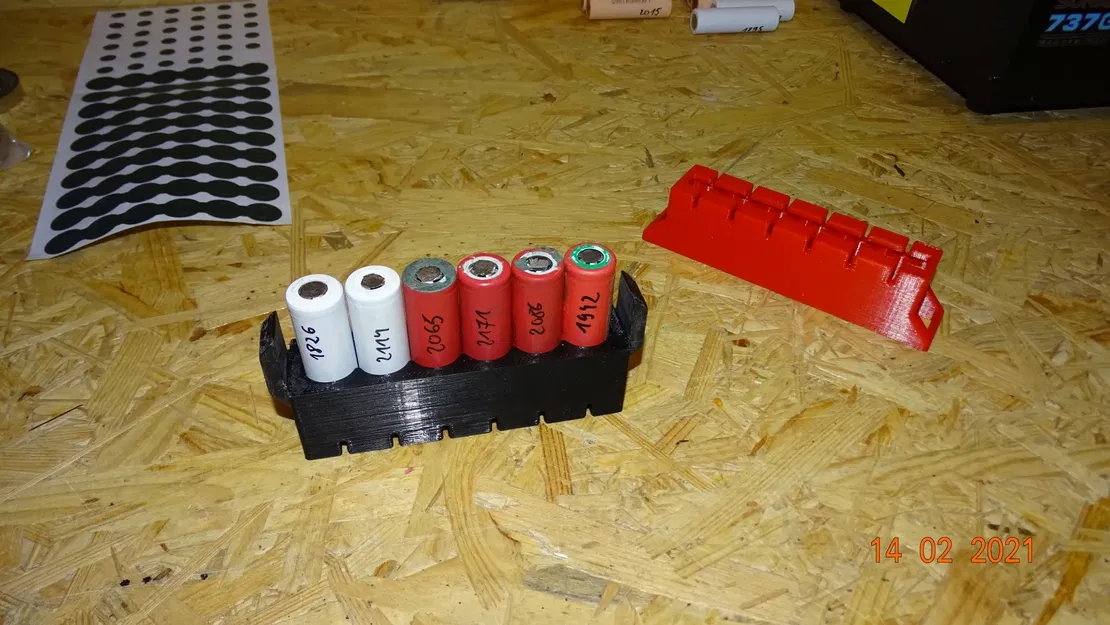 Cán cầm cho bộ hàn tế bào 18650 "6 tế bào - Image 2