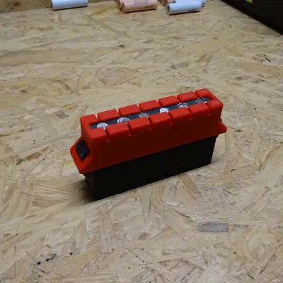 Cán cầm cho bộ hàn tế bào 18650 "6 tế bào